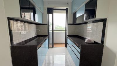 Kitchen Image of 776 Sq.ft 1 BHK Apartment / Flat for rent in DSS Mahavir Spring Tulip Phase 1, Thane West Thane for Rs. 40000
