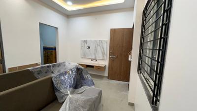 Living Room Image of 600 Sq.ft 1 BHK Apartment / Flat for rent in Scheme No 114 Indore for Rs. 22000