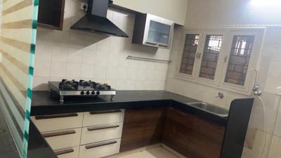 Kitchen Image of 3000 Sq.ft 4 BHK Villa for rent in Armaan Bungalows, Bodakdev Ahmedabad for Rs. 75000