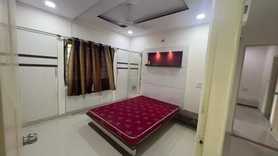 Bedroom Image of 1300 Sq.ft 3 BHK Apartment / Flat for rent in Tandalja Vadodara for Rs. 30000