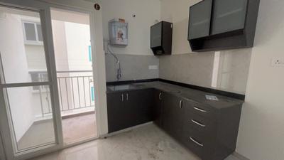 Kitchen Image of 600 Sq.ft 1 BHK Apartment / Flat for rent in Whitefield Bengaluru for Rs. 23000