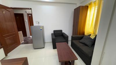 Living Room Image of 600 Sq.ft 1 BHK Apartment / Flat for rent in S.G. Palya Bengaluru for Rs. 25499