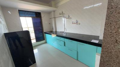 Kitchen Image of 1100 Sq.ft 2 BHK Apartment / Flat for rent in Monarch Maitri Tower, Nerul Navi Mumbai for Rs. 55000