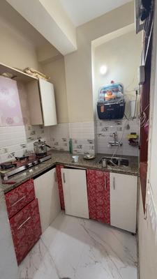 Kitchen Image of 600 Sq.ft 1 BHK Apartment / Flat for sale in Saket Harmony, Said-Ul-Ajaib New Delhi for Rs. 2400000