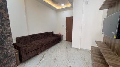 Living Room Image of 500 Sq.ft 1 BHK Independent House for rent in Mahalakshmi Nagar Indore for Rs. 20000