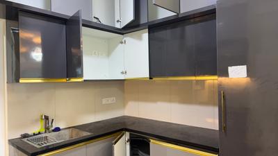 Kitchen Image of 2010 Sq.ft 3 BHK Apartment / Flat for rent in Shapoorji Pallonji Parkwest, Jagajeevanram Nagar Bengaluru for Rs. 85000