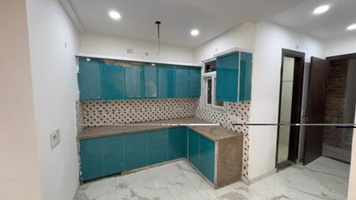 Kitchen Image of 810 Sq.ft 3 BHK Builder Floor for sale in Burari New Delhi for Rs. 4100000