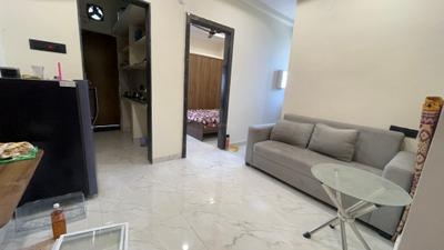 Living Room Image of 800 Sq.ft 1 BHK Apartment / Flat for rent in Kondapur Hyderabad for Rs. 25000