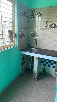Kitchen Image of 1200 Sq.ft 1 RK Builder Floor for rent in Dashabatia Bhubaneswar for Rs. 6000