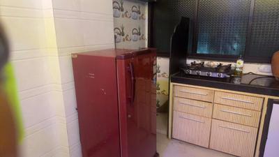Kitchen Image of 250 Sq.ft 1 RK Apartment / Flat for rent in Powai Mumbai for Rs. 26000