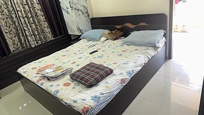 Bedroom Image of 1270 Sq.ft 2 BHK Apartment / Flat for rent in JT JT Stuti Highland, Mughal Sarai Surat for Rs. 25000