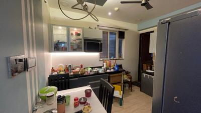 Kitchen Image of 1300 Sq.ft 3 BHK Apartment / Flat for rent in VTP Belair C Building, Mahalunge Pune for Rs. 34999
