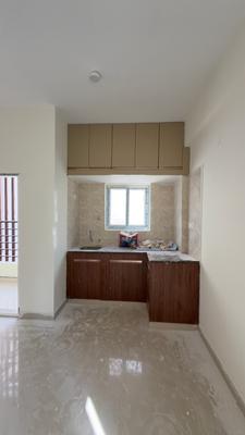 Kitchen Image of 450 Sq.ft 1 RK Apartment / Flat for rent in Gachibowli Hyderabad for Rs. 20000