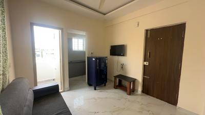 Living Room Image of 500 Sq.ft 1 BHK Apartment / Flat for rent in S.G. Palya Bengaluru for Rs. 24999
