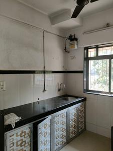 Kitchen Image of 600 Sq.ft 1 BHK Apartment / Flat for rent in Bhandup West Mumbai for Rs. 27000