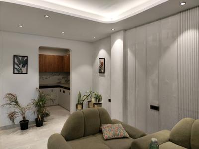Living Room Image of 750 Sq.ft 2 BHK Apartment / Flat for sale in Primex Krishna Apartment, Kulesara Greater Noida for Rs. 3990000