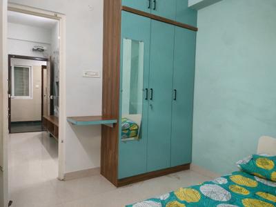 Bedroom Image of 450 Sq.ft 1 BHK Apartment / Flat for rent in Marathahalli Bengaluru for Rs. 24000