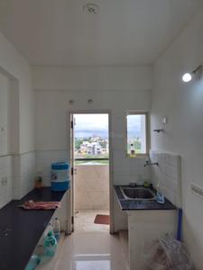 Kitchen Image of 980 Sq.ft 2 BHK Apartment / Flat for rent in Shubh Labh Tirumala Town, Super Corridor Indore for Rs. 15000