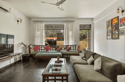 Hall Image of 3400 Sq.ft 4.5 BHK Villa for sale in Mandrem Goa for Rs. 85000000
