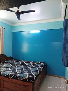 Bedroom Image of 1111 Sq.ft 2 BHK Apartment / Flat for rent in Unimark Srijan Heritage Enclave, Kaikhali Kolkata for Rs. 30000