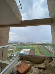 Balcony Image of 1475 Sq.ft 3 BHK Apartment / Flat for rent in VTP Beaumonde Building T2, Manjari Khurd Pune for Rs. 35000