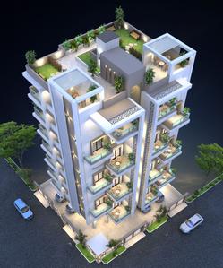 Image of 1600 Sq.ft 3 BHK Apartment / Flat for sale in Manish Nagar, Nagpur for Rs. 8200000