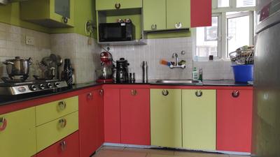 Kitchen Image of 1230 Sq.ft 3 BHK Apartment / Flat for sale in Merlin Elita Garden Vista Phase 2, New Town Kolkata for Rs. 13800000