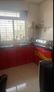 Kitchen Image of 550 Sq.ft 1 BHK Apartment / Flat for rent in Runwal Eirene, Thane West Thane for Rs. 28000