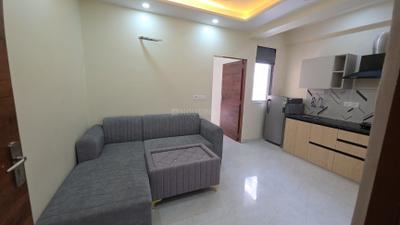 Living Room Image of 650 Sq.ft 1 BHK Apartment / Flat for rent in Karolan Ka Barh Jaipur for Rs. 20000