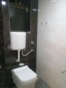 Common Bathroom Image of 777 Sq.ft 1.5 BHK Apartment / Flat for rent in Runwal Gardens, Dombivli East Thane for Rs. 15000