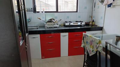 Kitchen Image of 650 Sq.ft 1 BHK Apartment / Flat for sale in Pleasant Avenue, Viman Nagar Pune for Rs. 8000000