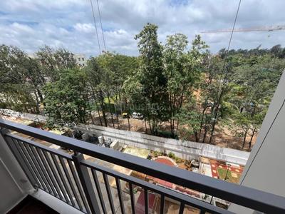 Balcony Image of 600 Sq.ft 1 BHK Apartment / Flat for sale in TVS Emerald Jardin, Begur Bengaluru for Rs. 7300000