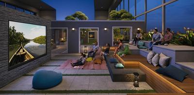 Balcony Image of 1775 Sq.ft 3 BHK Apartment / Flat for sale in Shubh Tristar, Mundhwa Pune for Rs. 21500000