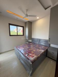 Bedroom Image of 700 Sq.ft 2 BHK Builder Floor for rent in Rajouri Garden New Delhi for Rs. 33000