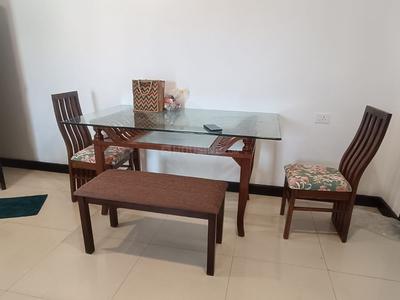 Hall Image of 800 Sq.ft 1 BHK Apartment / Flat for rent in Devashri Sun n Sand, Candolim Goa for Rs. 38000