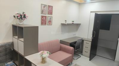 Living Room Image of 480 Sq.ft 1 BHK Apartment / Flat for rent in Mundhwa Pune for Rs. 28000
