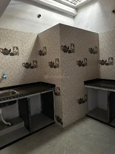 Kitchen Image of 700 Sq.ft 1 BHK Builder Floor for rent in Adhartal Jabalpur for Rs. 5500