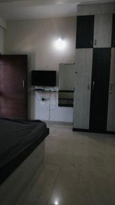 Bedroom Image of 600 Sq.ft 1 BHK Builder Floor for rent in Scheme No 94C Indore for Rs. 19000