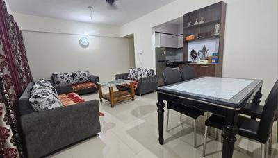 Hall Image of 1050 Sq.ft 2 BHK Apartment / Flat for rent in Vedant Kingston Aura, Handewadi Pune for Rs. 30000