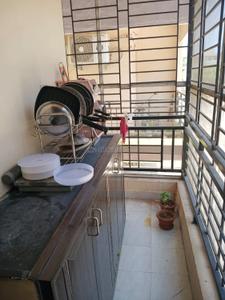 Balcony Image of 1100 Sq.ft 2 BHK Apartment / Flat for rent in Sholinganallur Chennai for Rs. 26000