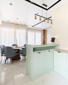 Kitchen Image of 1250 Sq.ft 3 BHK Apartment / Flat for sale in Courtyard Primero, Sevasi Vadodara for Rs. 7000000