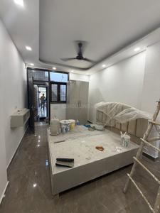 Bedroom Image of 500 Sq.ft 1 BHK Builder Floor for rent in Old Double Storey, Lajpat Nagar New Delhi for Rs. 30000