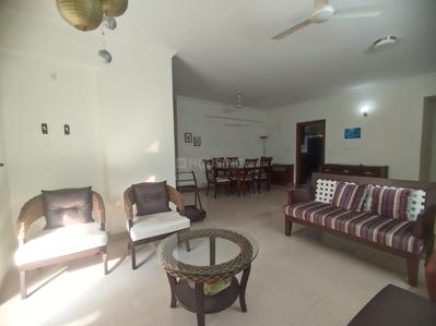 Hall Image of 1938 Sq.ft 3 BHK Apartment / Flat for rent in Prestige Kensington Gardens, Jalahalli Bengaluru for Rs. 49000