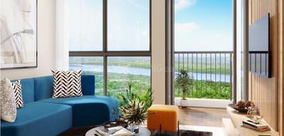 Balcony Image of 390 Sq.ft 1 BHK Apartment / Flat for sale in Lodha Crown Kolshet, Kolshet Thane for Rs. 6700000