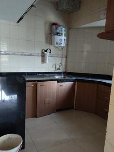 Kitchen Image of 1150 Sq.ft 2 BHK Apartment / Flat for rent in Goodwill Gardens, Kharghar Navi Mumbai for Rs. 39000