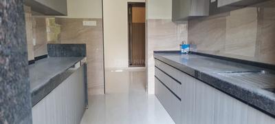 Kitchen Image of 1500 Sq.ft 3 BHK Apartment / Flat for rent in Dharamveer Nagar Thane for Rs. 85000