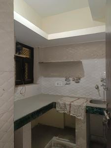 Kitchen Image of 600 Sq.ft 1 BHK Apartment / Flat for sale in  Muskaan Apartment, Sector 17 Rohini New Delhi for Rs. 5600000