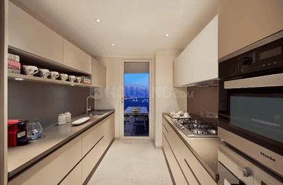 Kitchen Image of 1408 Sq.ft 3 BHK Apartment / Flat for sale in Mahalakshmi Mumbai for Rs. 77000000