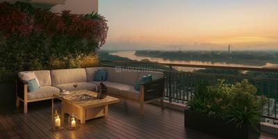 Balcony Image of 664 Sq.ft 2 BHK Apartment / Flat for sale in Merlin Imperia, Konnagar Hooghly for Rs. 5500000
