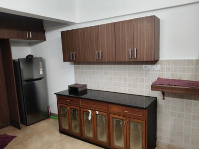 Kitchen Image of 1800 Sq.ft 3 BHK Apartment / Flat for rent in Kadri Mangalore for Rs. 35000